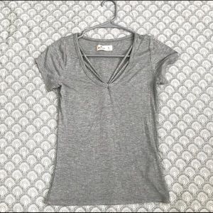 Hollister Strappy V neck shirt